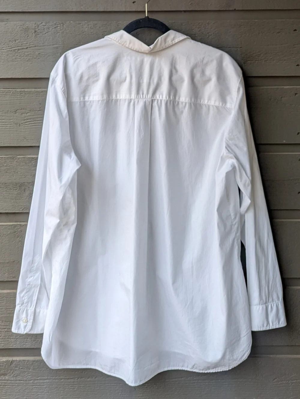 NWOT Frank & Eileen Joedy Cotton Button-Up Shirt White Size Large - Picture 6 of 9